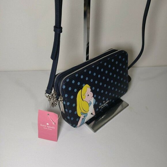 NWT WLR00610 Disney x Kate Spade Alice in Wonderland Crossbody Handbag - Picture 3 of 8